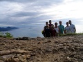 Group photo on the top of Raiatea