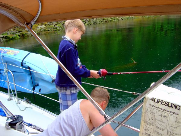 Boys Fishing